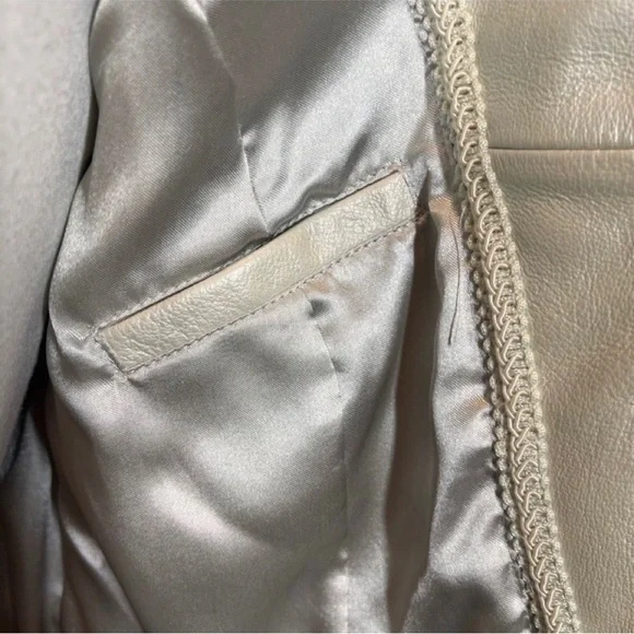 EUC Bradley Bayou Embellished Leather Jacket - Picture 6 of 9